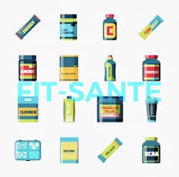 et - sante icon set