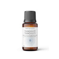 a bottle of tranquitate tranquility essential oil