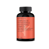 a bottle of complete phytosterols with vitamin c