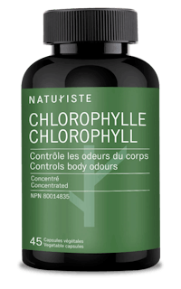 a bottle of cholorophyl cholorophyl