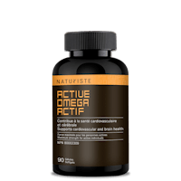 a bottle of active omega fatty acids