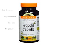 a bottle of propolis d'abelle