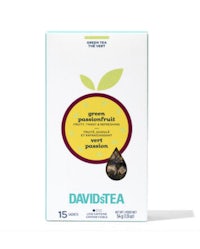 david's tea - pomegranate & hibiscus - 15 tea bags