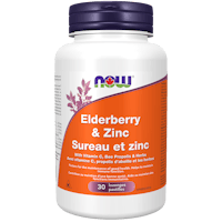 elderberry & zinc - now foods