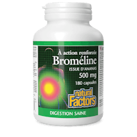 a bottle of bromelin 500mg