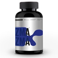 a bottle of izma on a white background