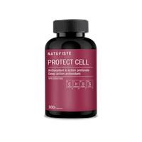 a bottle of protect cell