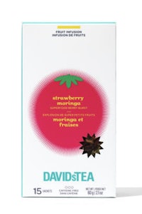 david's tea strawberry & hibiscus