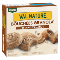 val nature bouches granola almond cookies