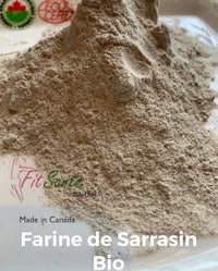 farine de sarasin bio powder