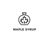 maple syrup logo on a white background