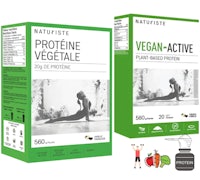 a box of vegan protein and vegetables