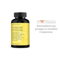 a bottle of spirulina spirulina