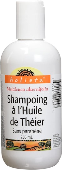 a bottle of shampooing l'hule de thier