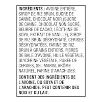 a label showing the ingredients of a product