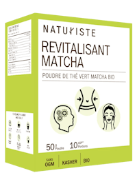a box of naturiste revitalisant matcha