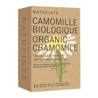 a box of camomille biologique organic chamomile