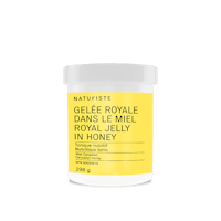 gele royale dans le mie royal jelly in honey