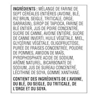 a list of ingredients on a white background
