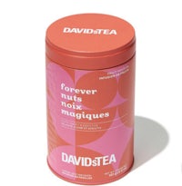 david tea forever nut magic tea tin