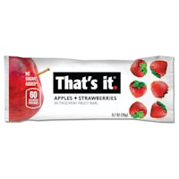 that's it apple + strawberry bar