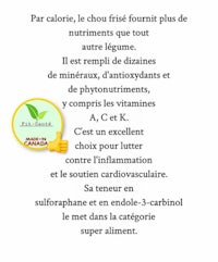 a poster with the words'carotene et vitamines'on the front