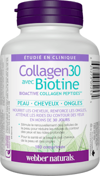 a bottle of weber naturals collagen 30